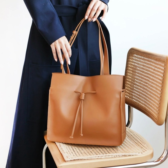 VON HOLZHAUSEN The Medium Shopper Caramel - Picture 4 of 14